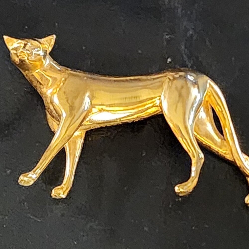 Franklin Mint 1986 Curio Cabinet Cat